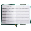 Be Still & Know Faux Leather with Zip Daily Planner 2024