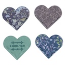 Saved by Grace Faux Leather Set of Four Corner Book Marks (BMF167)