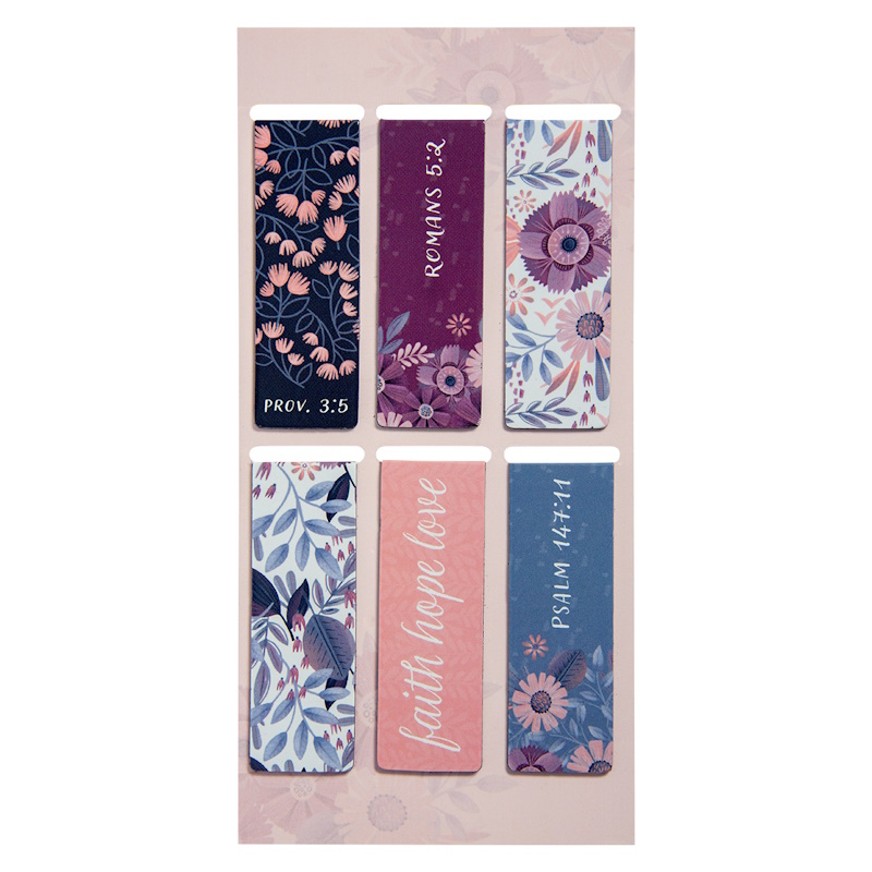 Hope in the Lord Magnetic Page Marker (6) (MGB088)