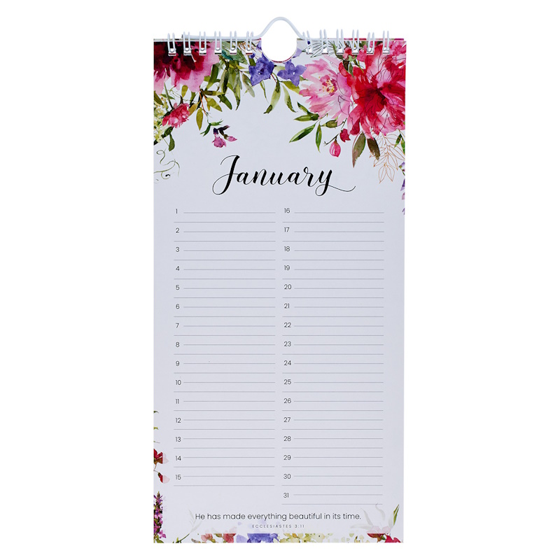 Spesiale Dae Kalender Blomme (SDC034)