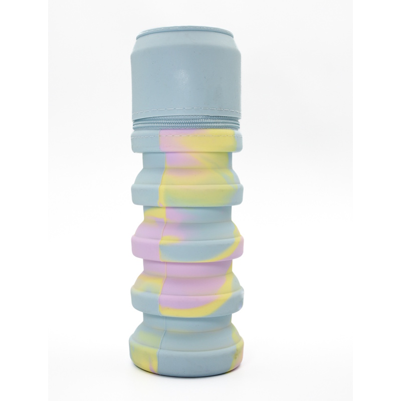 Colour Me Vibes Silicone Can Pencil Bag 20cm (blue) (7622)