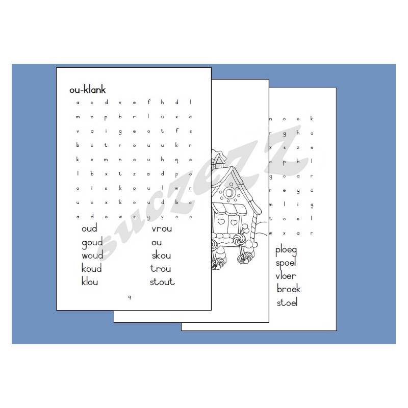 Woordsoek Boek Jaar 1 Boek 2 20.4 x13.9cm