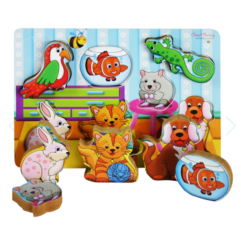 Pets Chunky Puzzle (8 piece)Pets Chunky Puzzle (8 piece)