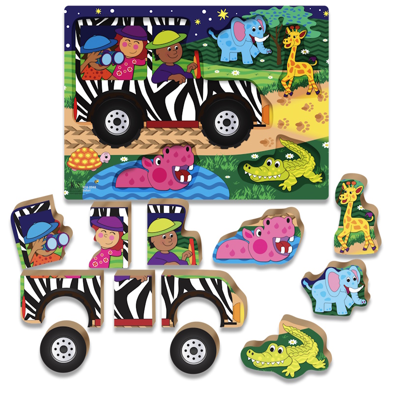 Safari Chunky Puzzle (8 piece)