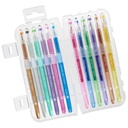 Veritas Colour Gel Pens (6 x glitter, 6 x metallic) (PEN275)
