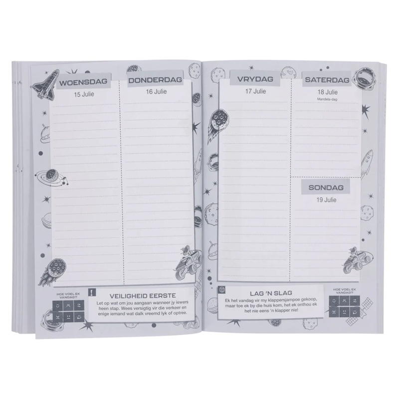 My Skool Dagboek Mik vir die Sterre (CRSD002)