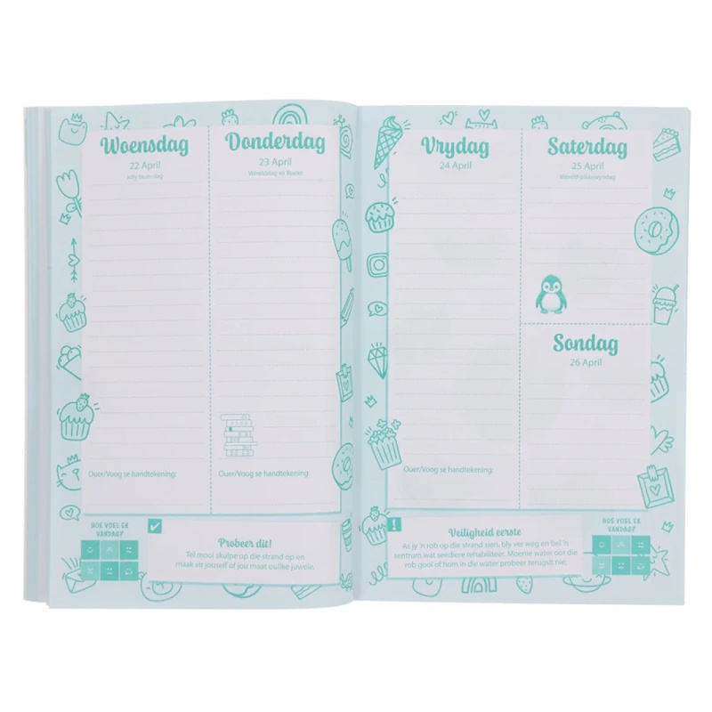 My Skool Dagboek vir Meisies 2026 (CRSD004)