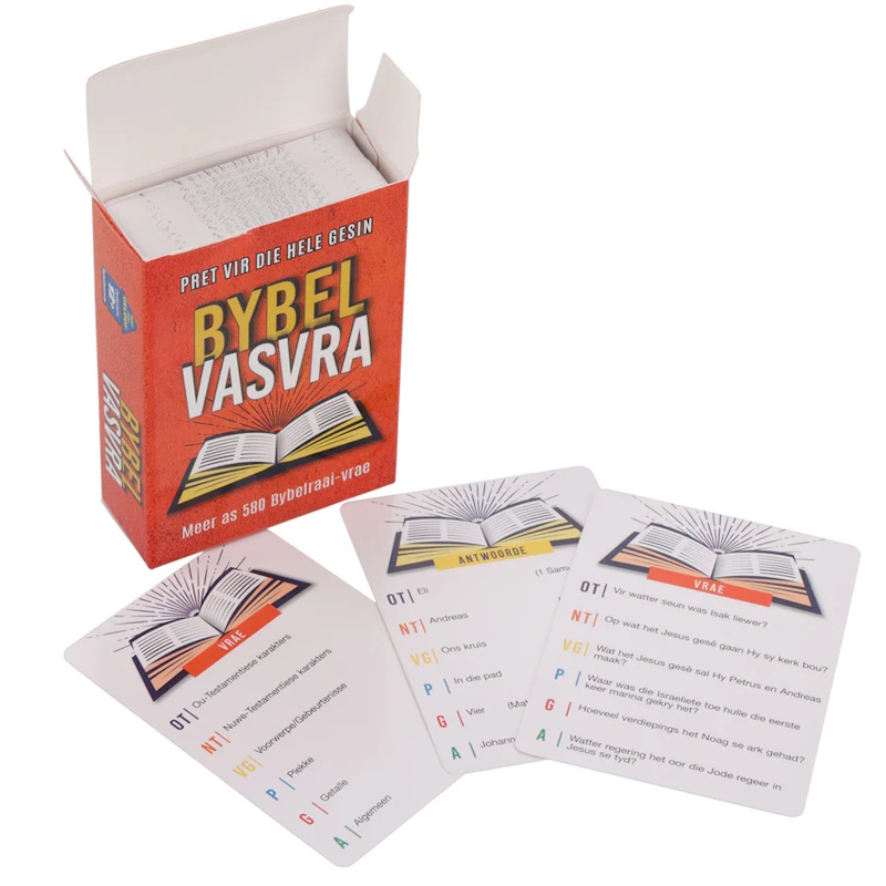 Bybel Vasvra Kaartspeletjie