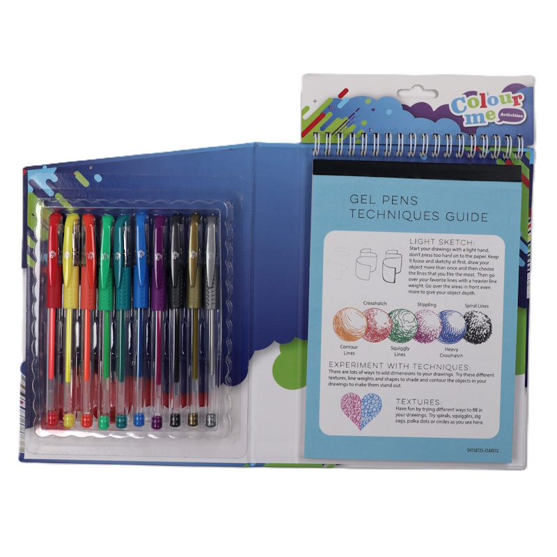 Colour Me Activities Travel Art Pack Gel Pens