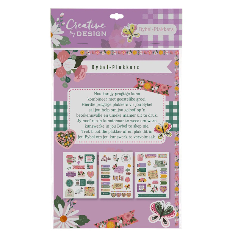 Colouring Bible Journaling Stickers Afrikaans (6 sheets) (STC006)