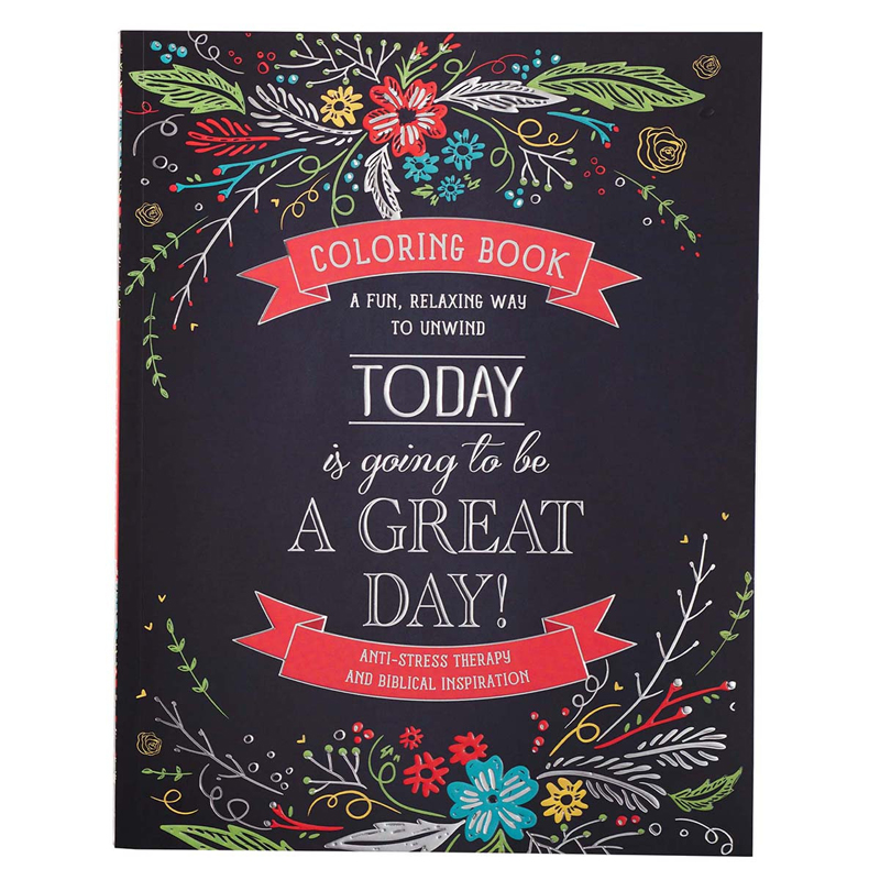 Today is Going to be a Great Day Adult Colouring Book (CLR001)