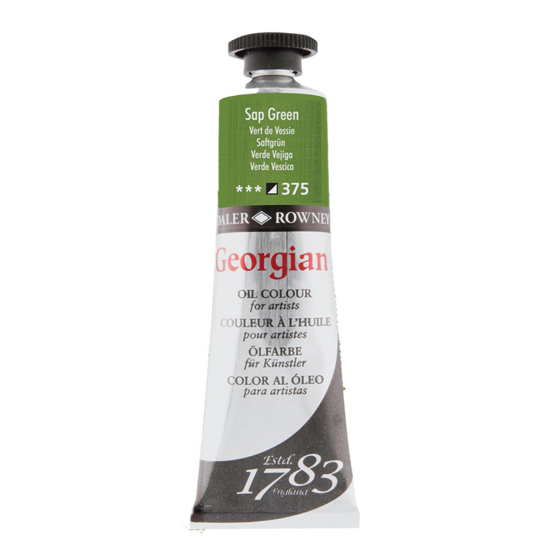 Daler Rowney Georgian Oil Paint 38ml (sap green)