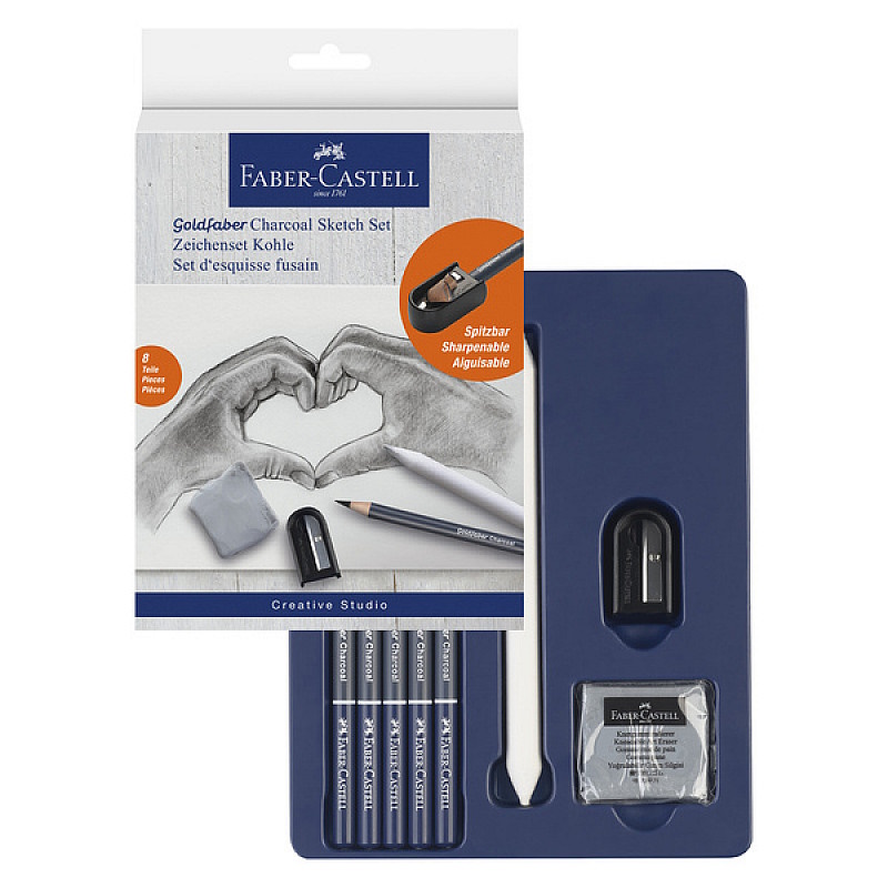 Faber-Castell Charcoal Drawing Set
