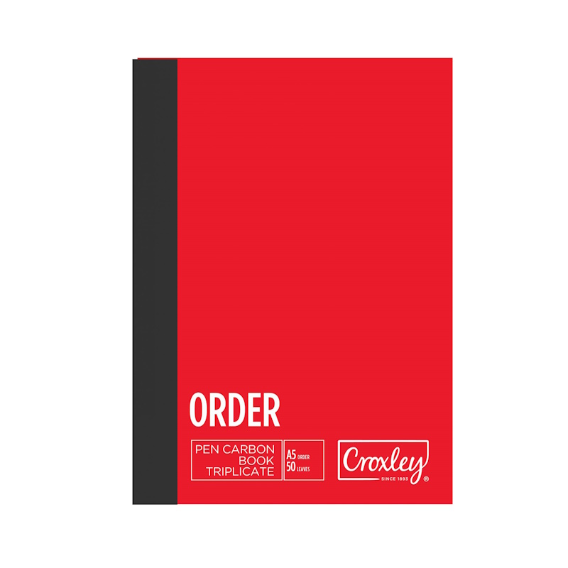 Croxley Triplicate Order Book A5 (JD66PS) (50)
