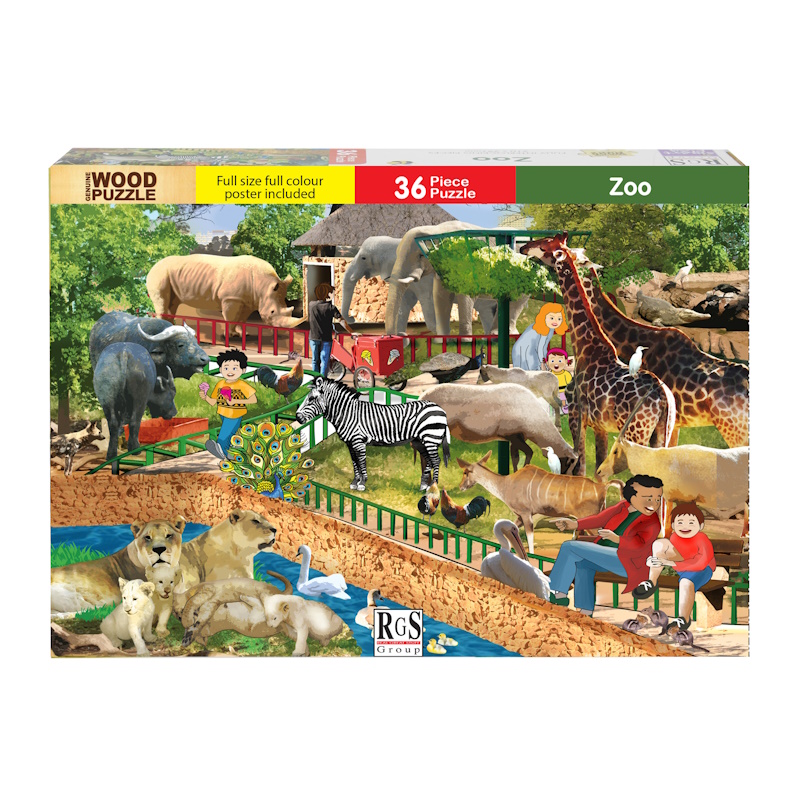Zoo Wooden Puzzle (36 pieces)