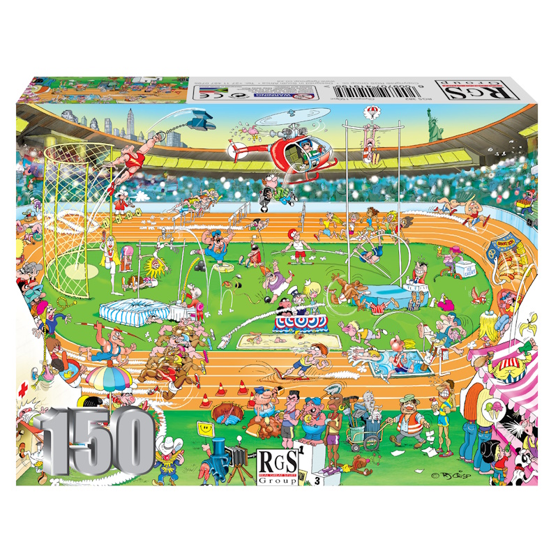 Olympics Cardboard Puzzle (150 pieces)