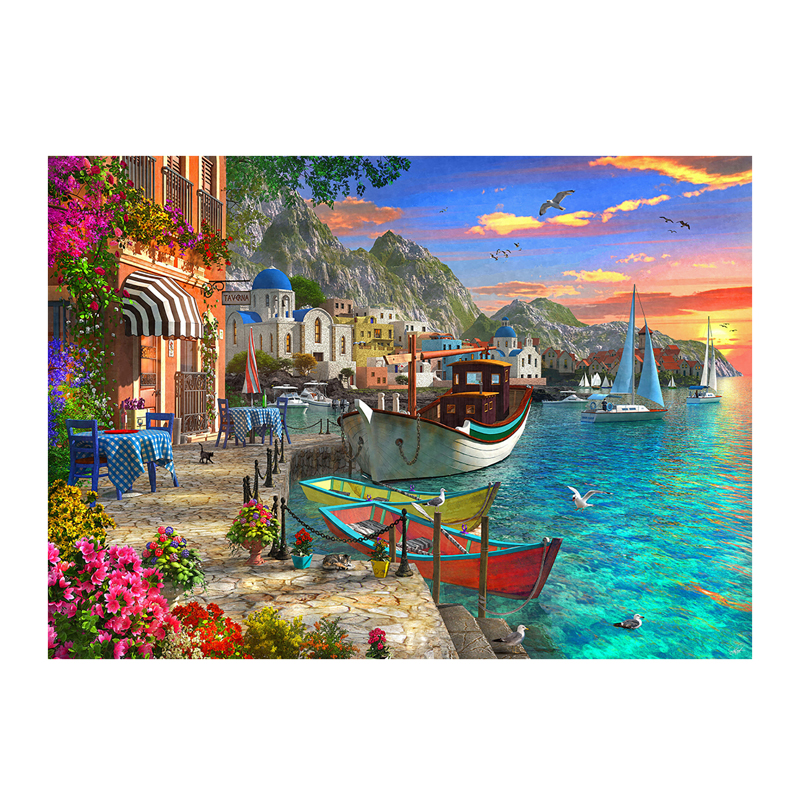 Aqua Marine Cardboard Puzzle (1500 pieces)
