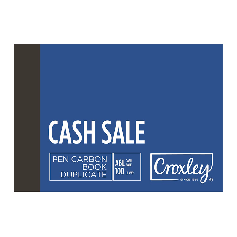 Croxley Duplicate Cash Sale Book A6 (JD16CS)