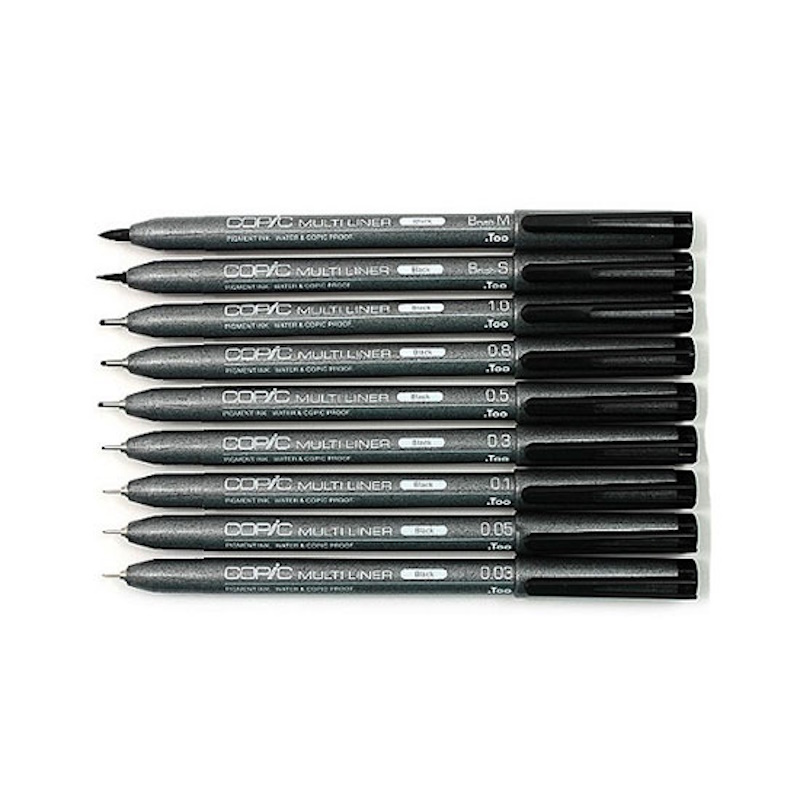 Copic Multiliner Black