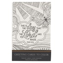 Colouring Day Greeting Card Set (12) (BXC026)