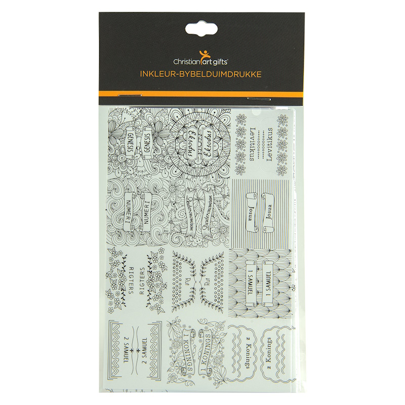 Bible Index Tabs to Colour Afrikaans (ITAB018)