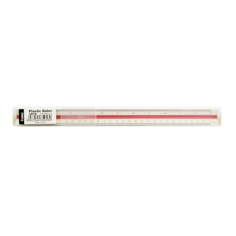 Foska Triangular Scale Ruler (1:20, 1:25, 1:50, 1:75, 1:100, 1:125)