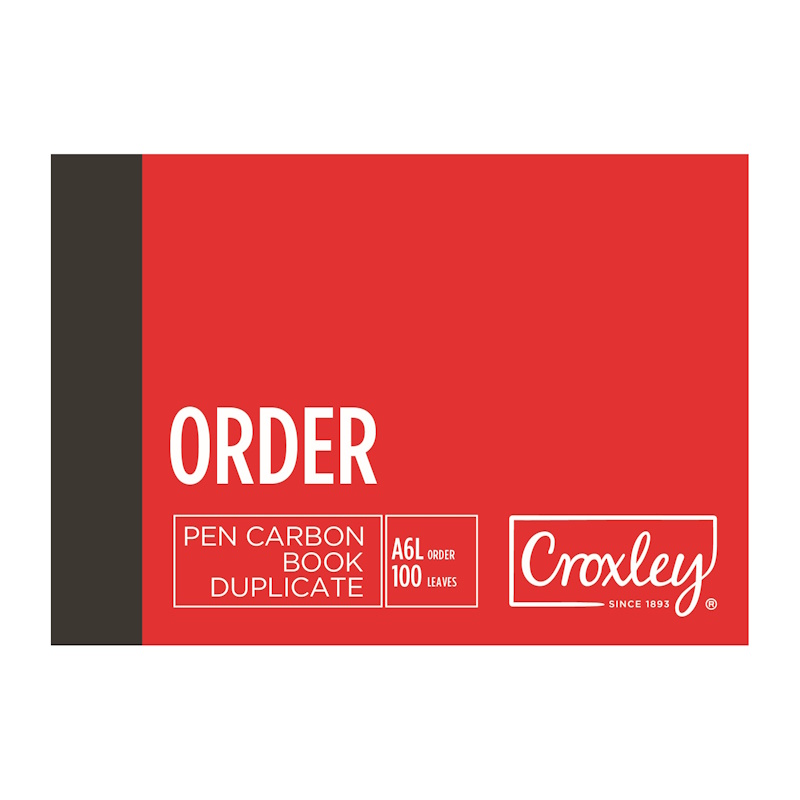 Croxley Duplicate Order Book A6 (JD16PS)