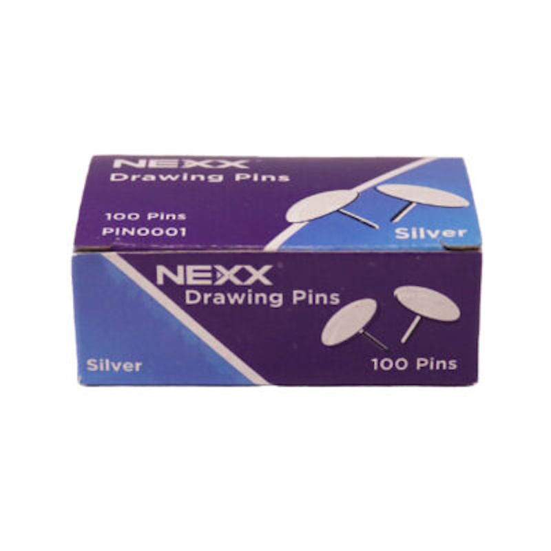 Nexx Silver Drawing Pins (100)