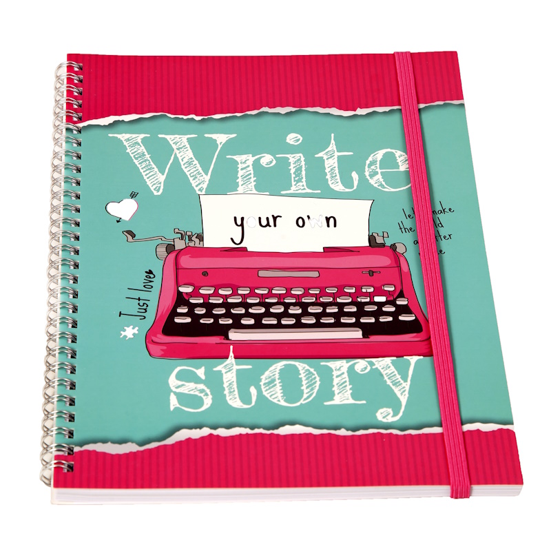 Kenzel Softcover Wiro Notebook Write Your Own Story B5 (60 sheets) (SCB52201)