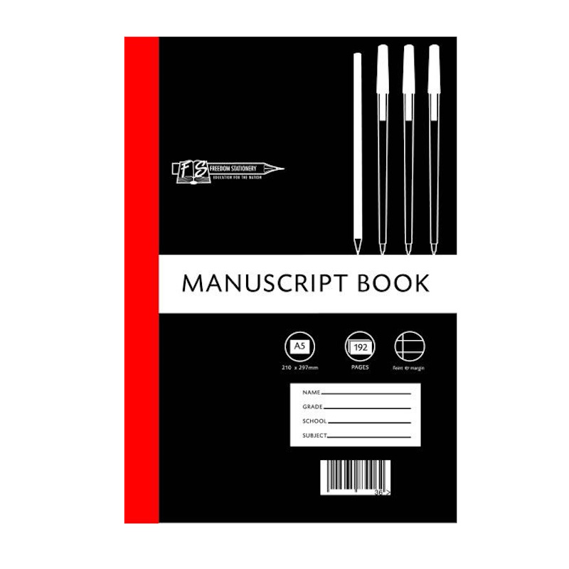 Manuscript Book FM A5 (192 page)