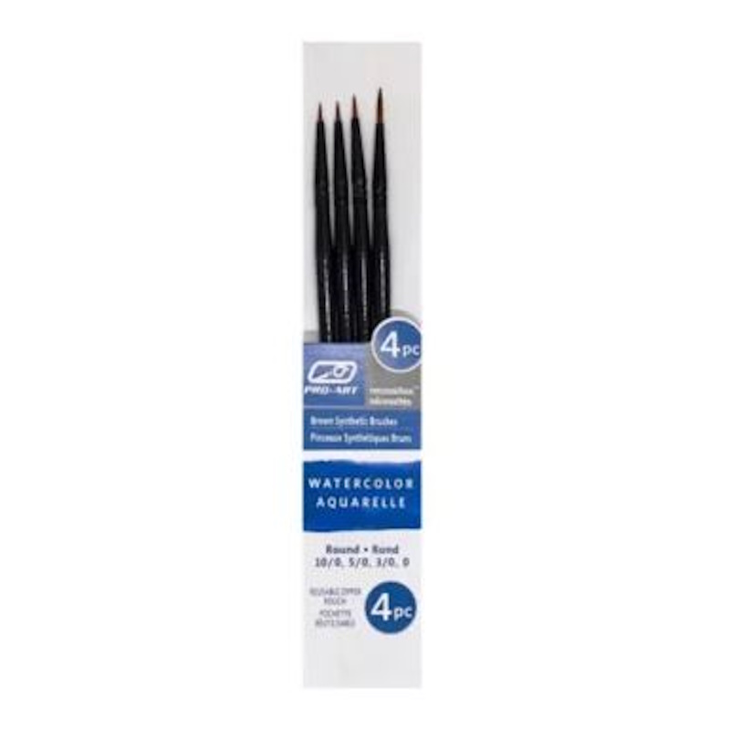 Pro-Art Watercolour Brush Set (4)
