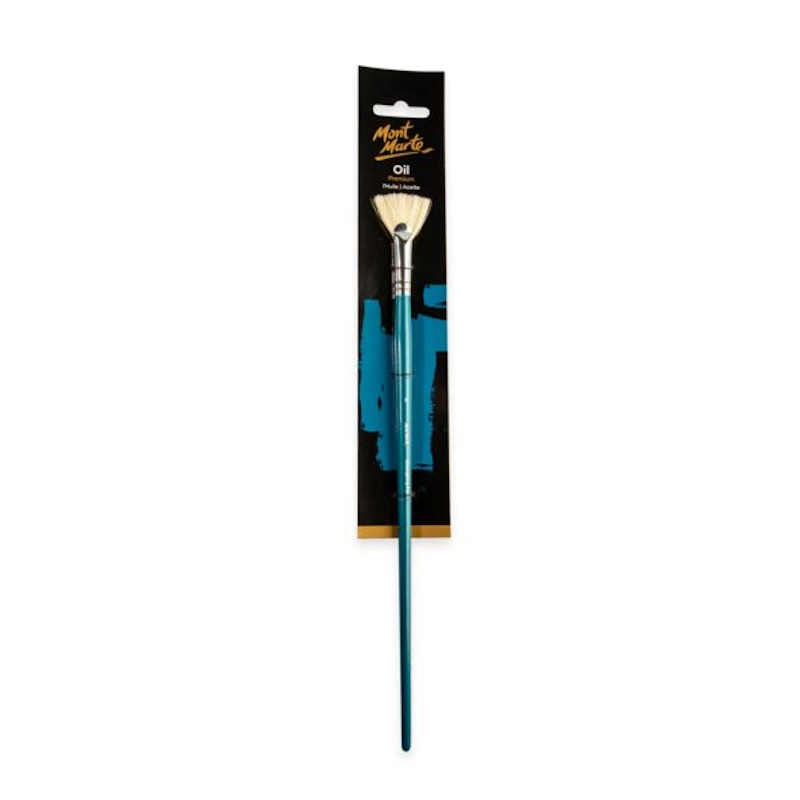 Mont Marte Oil Fan Brush #8