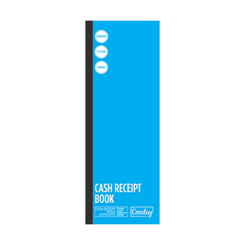 Croxley Duplicate Receipt Book 5 view (JD408)