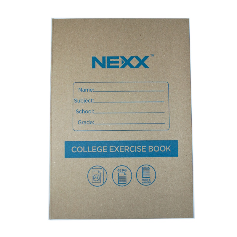College Exercise Book FM A4 (48 page)