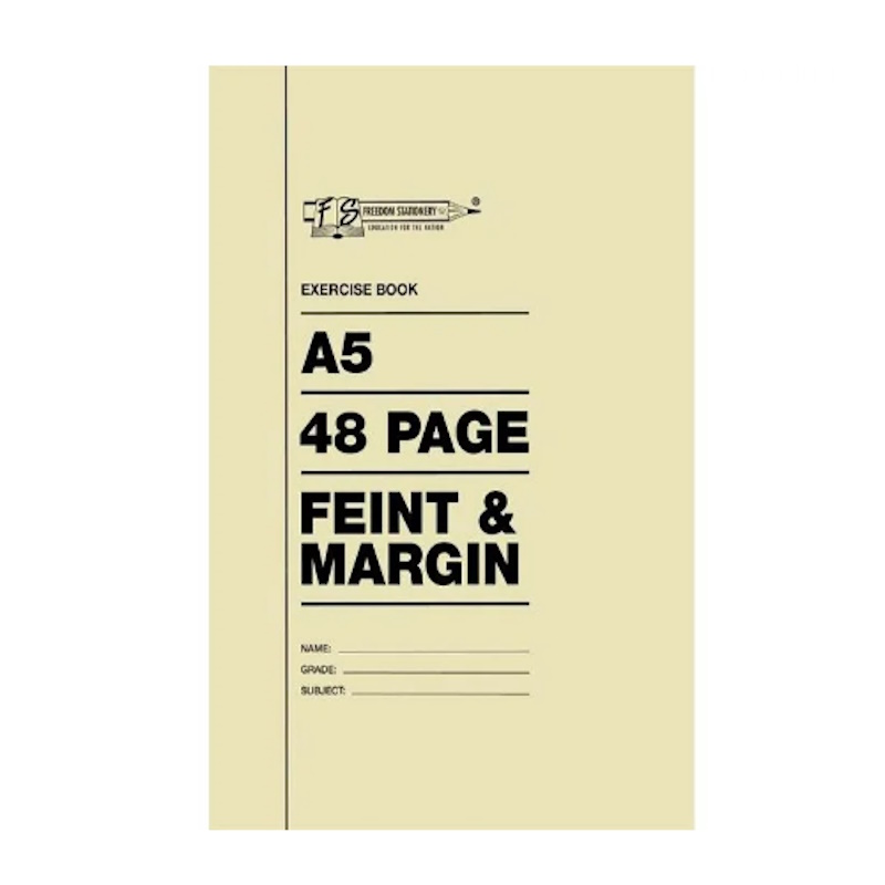 College Exercise Book FM A5 (48 page)