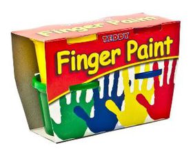 Dala Teddy Finger Paint (4 x 100ml)