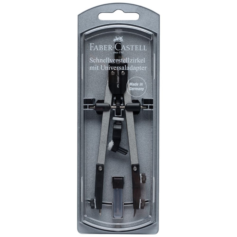 Faber-Castell Universal Compass with Universal Adapter