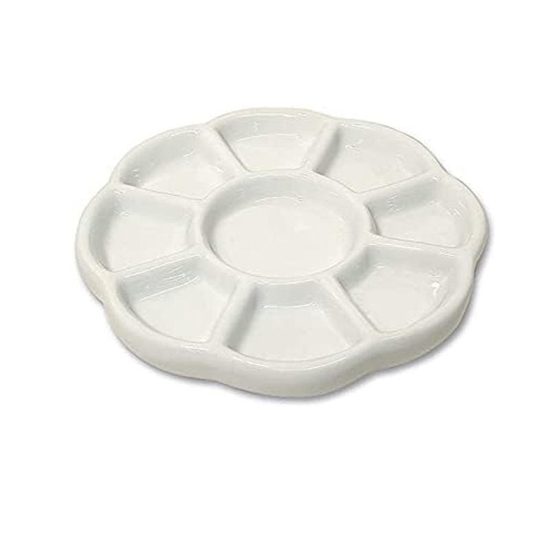 Pro-Art Porcelain Pallet Small Round (9 well)