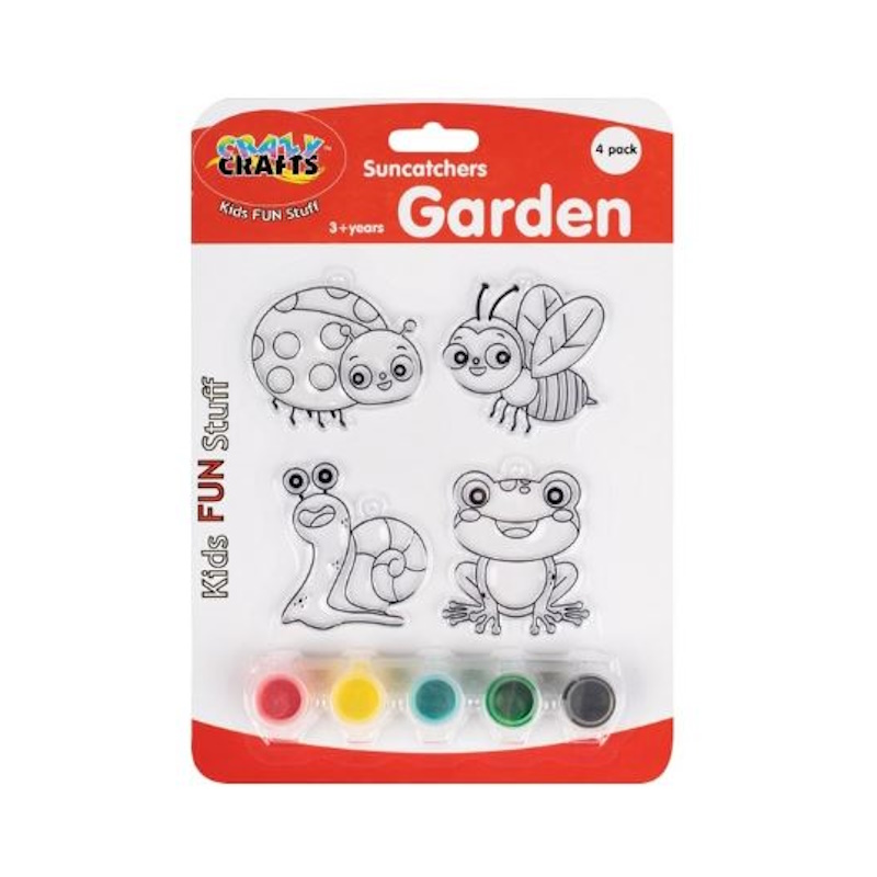 Crazy Craft Suncatchers Garden (4)