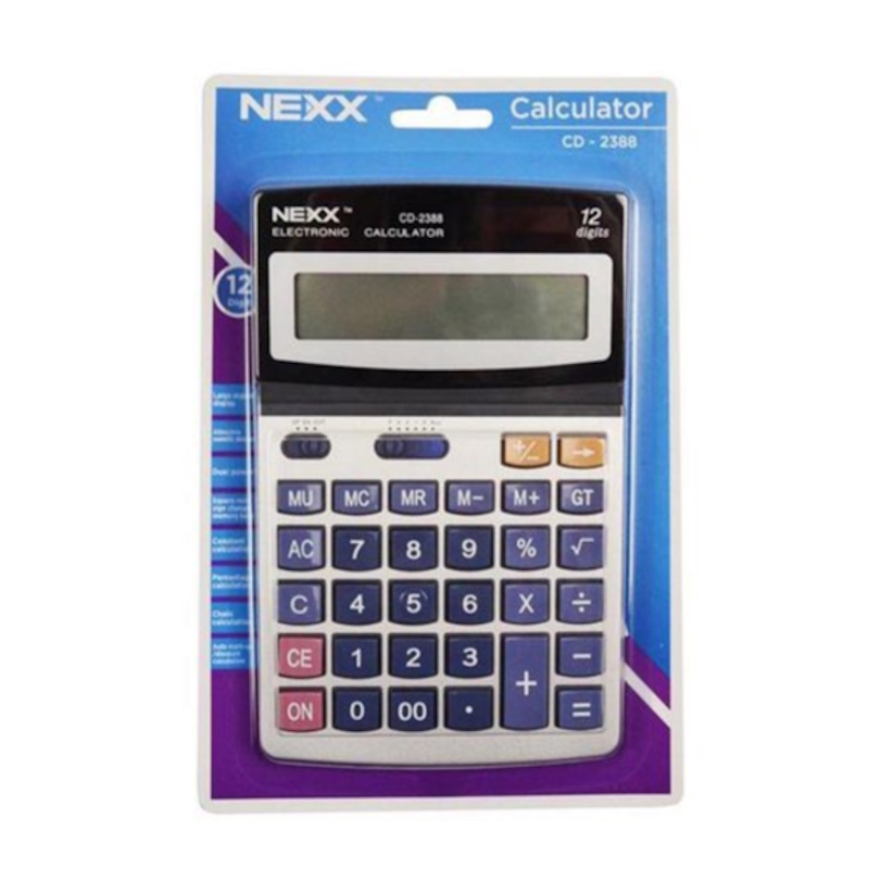 Nexx CD2388 Large Desktop Calculator 12 Digit