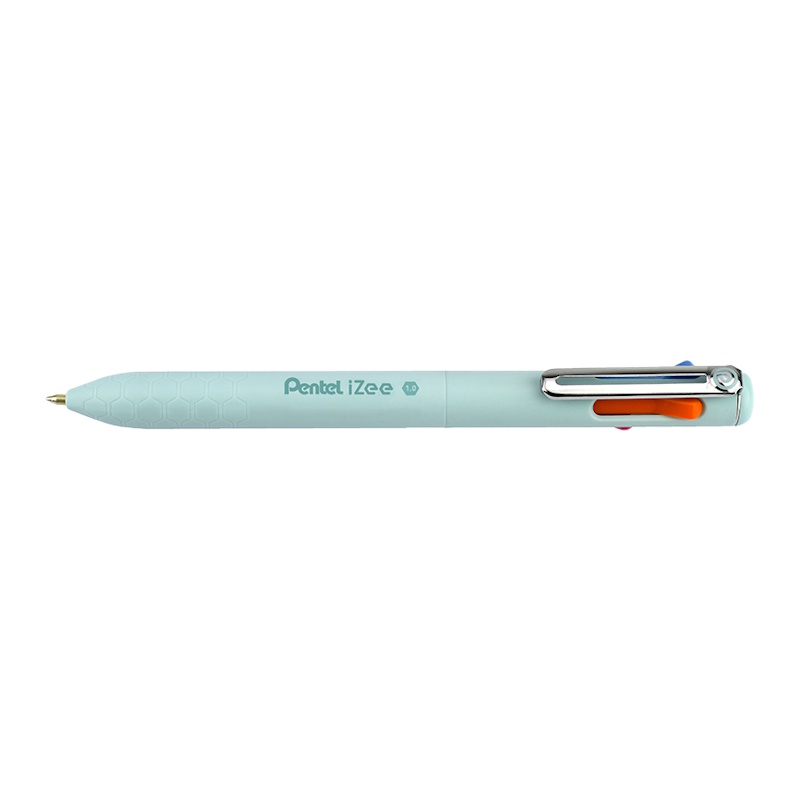 Pentel Izee Retractable Ballpoint Pen 1.0mm 4-in-1 (light blue)