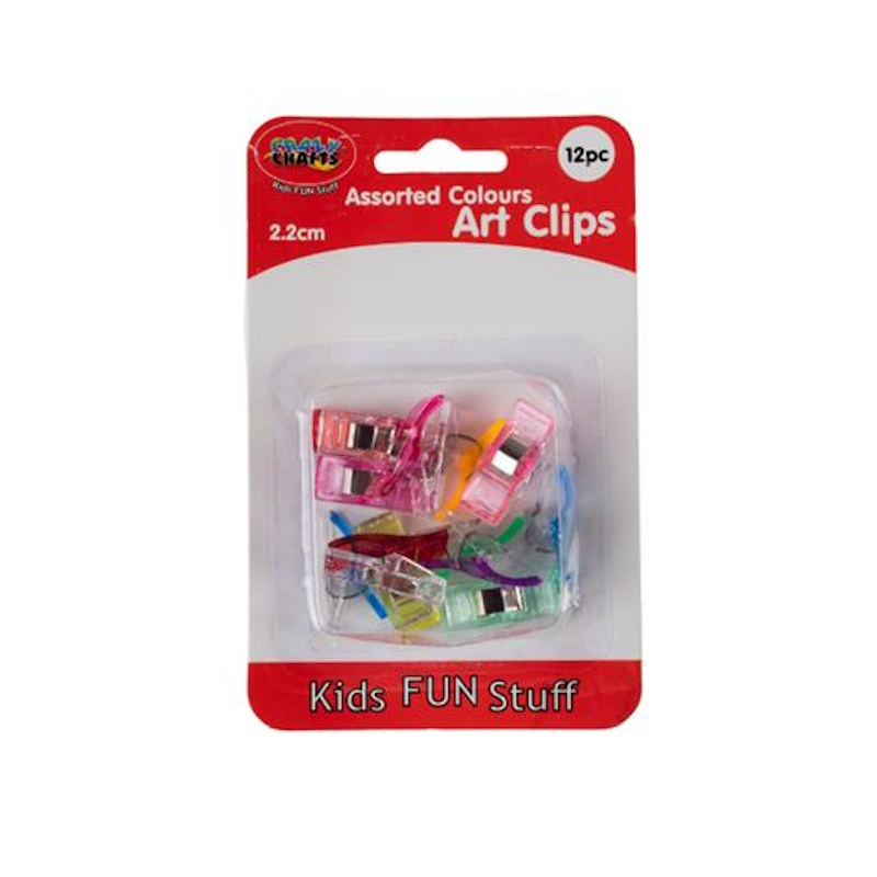 Crazy Craft Art Clips (assorted)