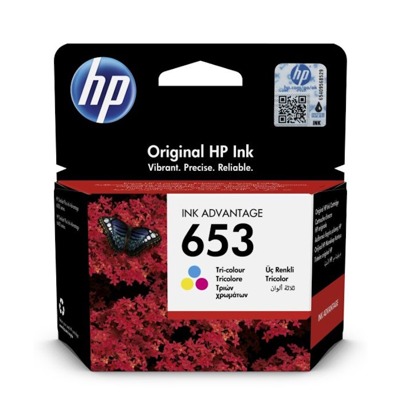 HP 653 Cartridge (colour)
