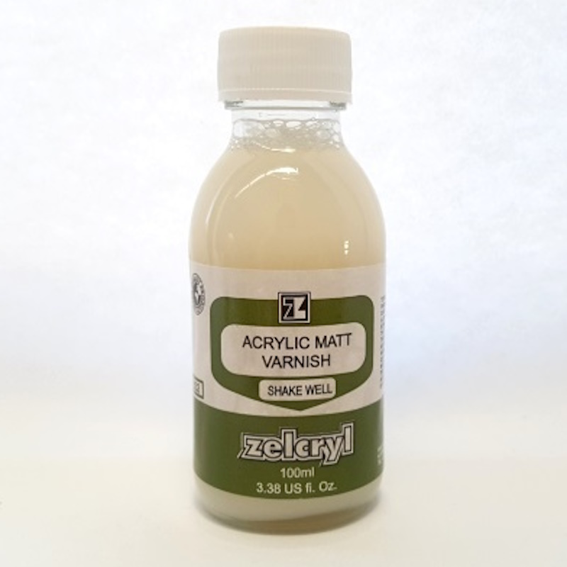 Zelcryl Matt Varnish (100ml)