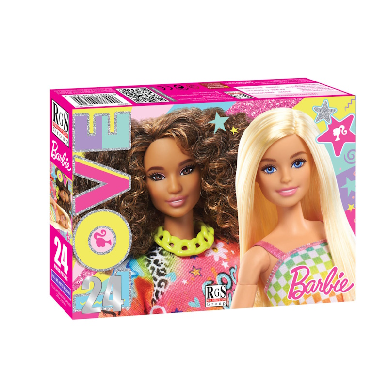 Barbie Love Cardboard Puzzle (24 pieces)