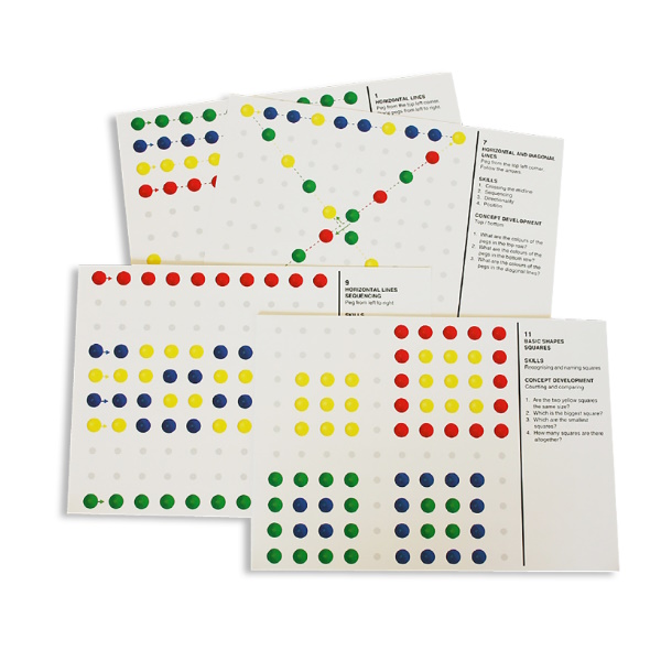Peg Pattern Cards (8)