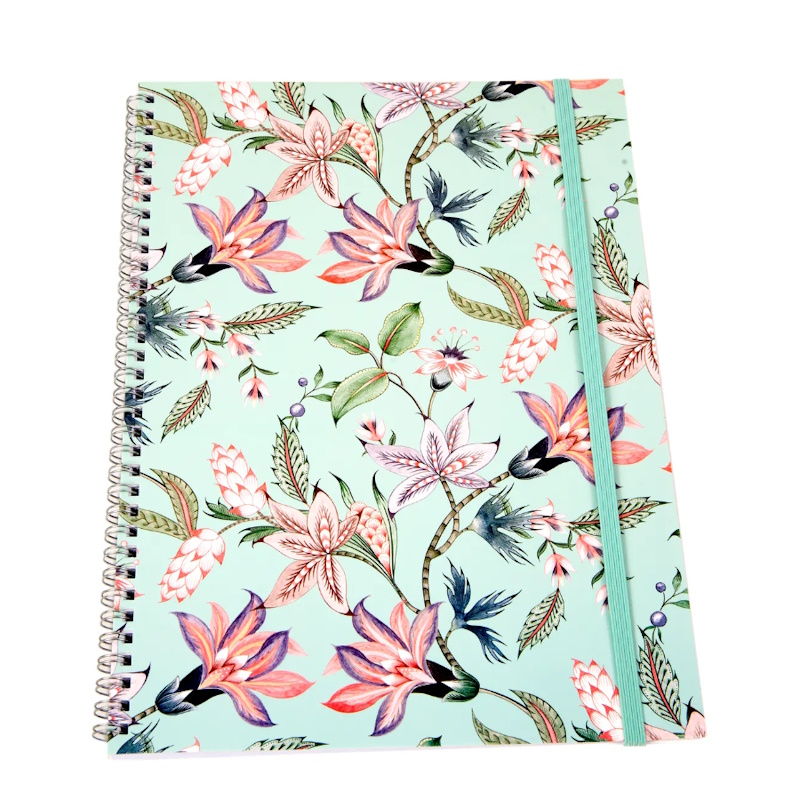 Kenzel Soft Cover Notebook Palampore A4 (60 sheets) (SCA42305)