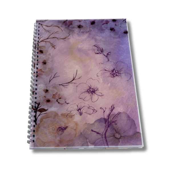 Kenzel Soft Cover Wiro Notebook Cherry Blossom B5 (60 sheets) (SCB52304)