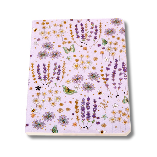 Turnowsky Stitched Notebook Lavender A6 100gsm (32 sheets) (TN236104)