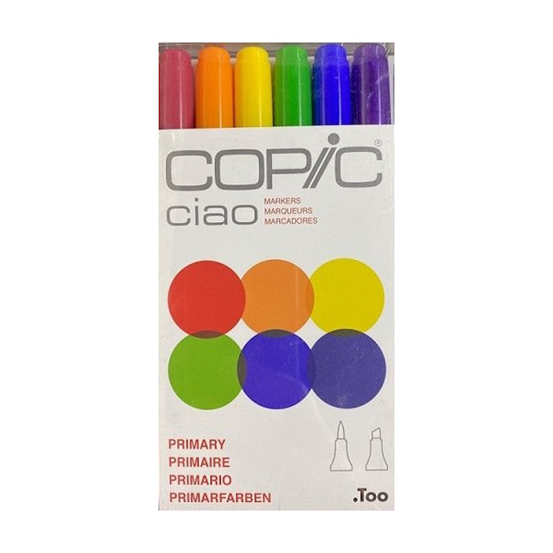 Copic Ciao Primary Set (6)
